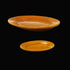 Ceramic Oval Platter Heavy Honey